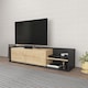 image 3 of Deorotika Modern Krog TV Unit for TV's up to 47' Inches with Cabinets and Open Shelves