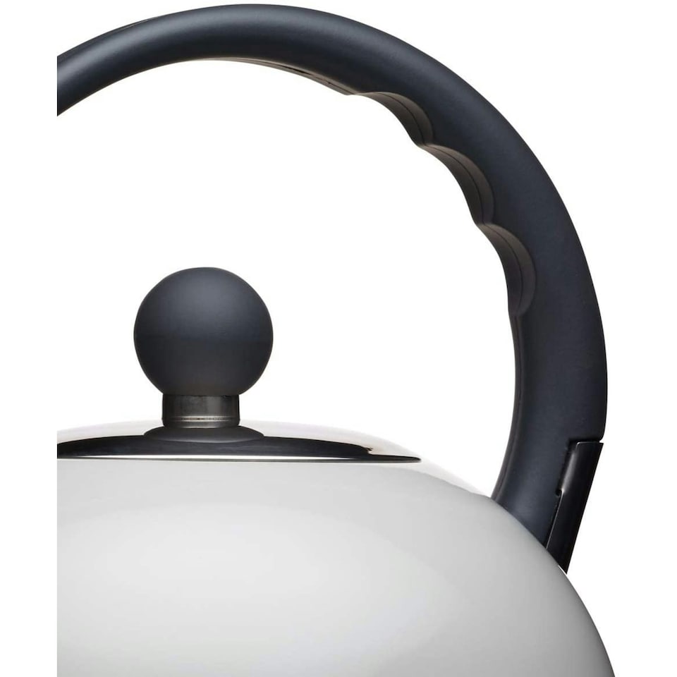 image 1 of KitchenCraft Kettle Grey Metal 1.3L