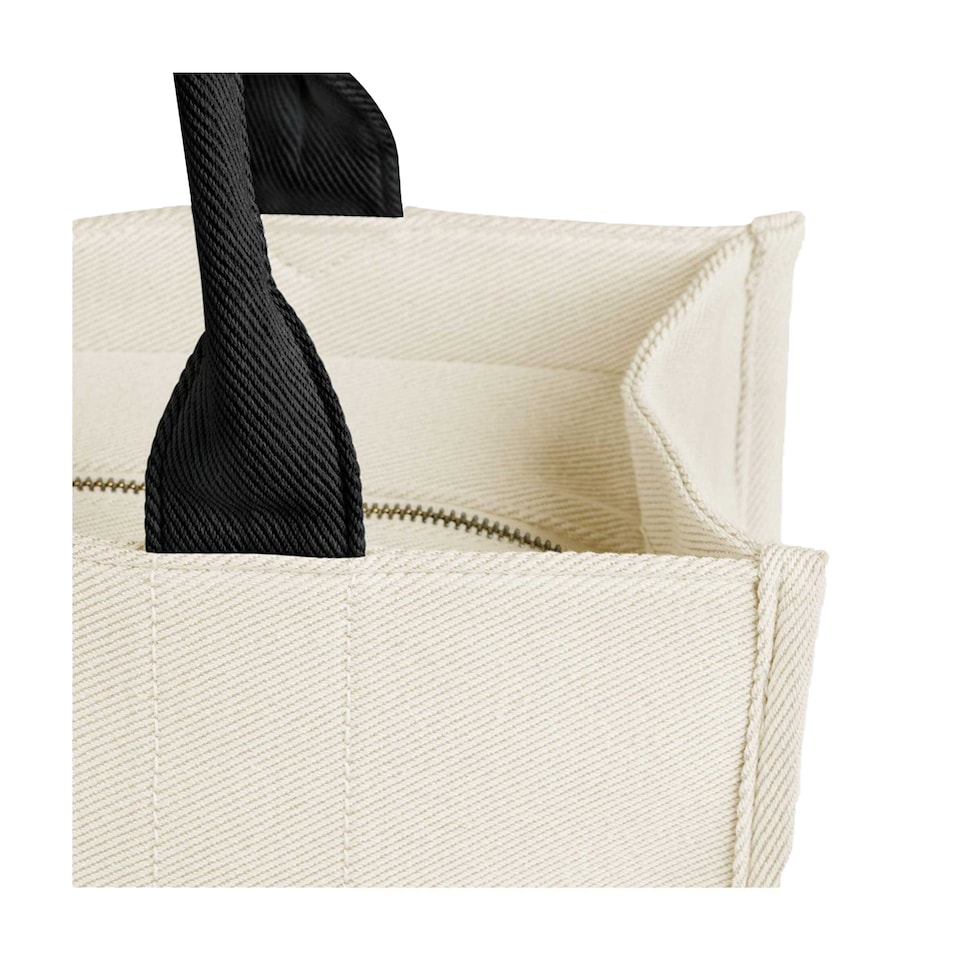 image 1 of Quadra Puerto Tote Bag | Multi | Natural/Black | M | 1