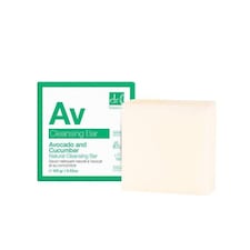 Dr Botanicals Avocado & Cucumber Anti-Ageing Natural Cleansing Bar 100g