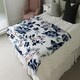 image 4 of Blue Flower Illustrations (Blanket)