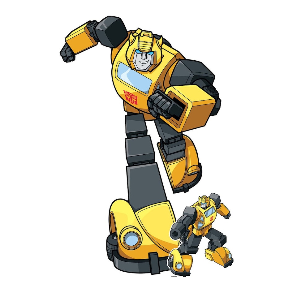 image 1 of Bumblebee Transformers Animation Lifesize Cardboard Cutout 134cm