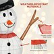 image 7 of Outsunny Lighted Christmas Snowman Waterproof Outdoor Christmas Decorations