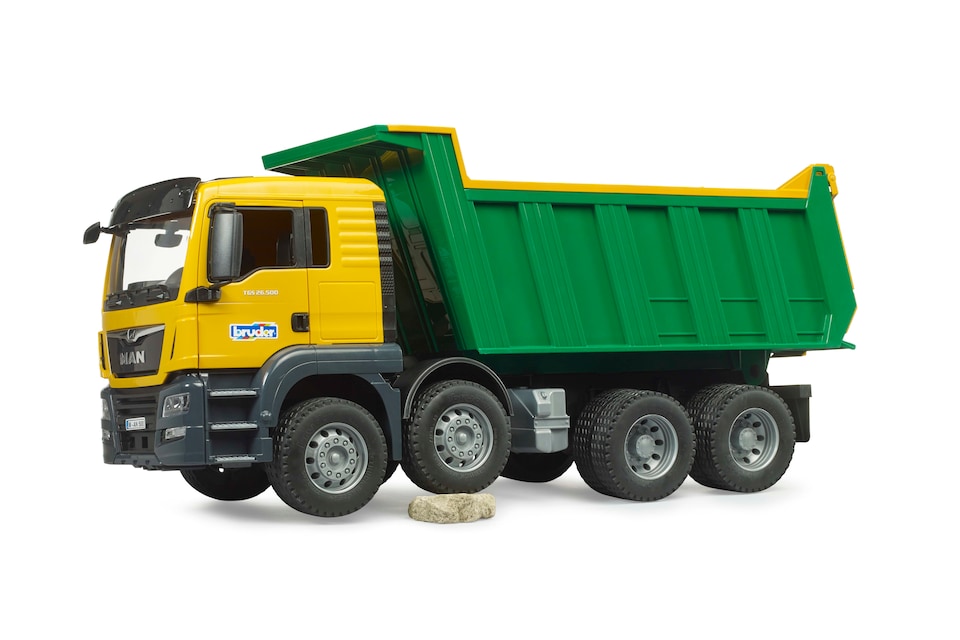 image 1 of Bruder MAN TGS Tipper truck Detailed Vehicle & Playset Model