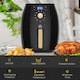 image 3 of HOMCOM Air Fryer 1700W 5.5L with Digital Display Adjustable Temperature