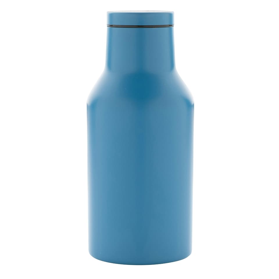 image 1 of XD Collection Compact Recycled Stainless Steel 300ml Bottle - Blue - One Size Blue | One Size