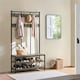 image 2 of Yaheetech Industrial Hallway Rack with Bench & Shoe Storage Grey | One Size