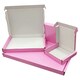 image 1 of 25 x Pink Mini C5 (22.5cm x 16cm x 2cm) PIP Postal Shipping Large Letter Cardboard Boxes Pink