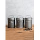 image 3 of KitchenCraft Tea Coffee Sugar Canister Set Gift Boxed