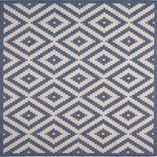 The Rugs Outdoor Indoor Diamond Garden Patio Rug Weather Resistant Jet Washable | 100