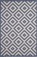 image 1 of The Rugs Outdoor Indoor Diamond Garden Patio Rug Weather Resistant Jet Washable | 100