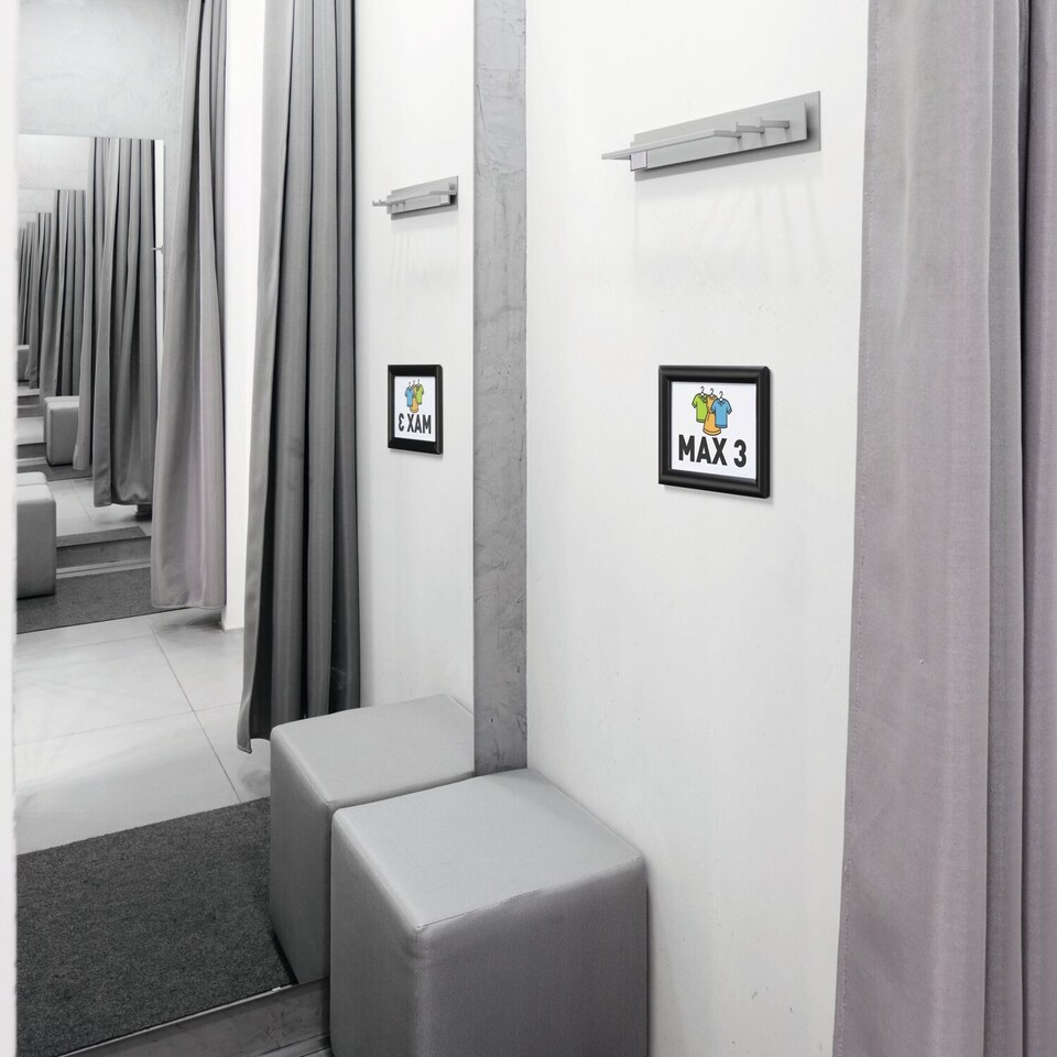image 1 of Durable Aluminium Snap Frame Retail Clip Poster Holder Notice Board | A5 Black