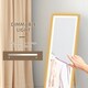image 4 of HOMCOM Dimming Full Length Mirror w/ Lights Standing Leaning Wall Mount Oak