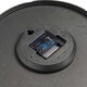 image 4 of OHS Small Round Modern Home Office Decor Analogue Wall Clock, 29cm - Grey