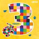 image 3 of Elmer The Patchwork Elephant Age 3 Birthday Card