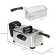 image 7 of HOMCOM 3 Litre Deep Fat Fryer with Adjustable Temperature, 60min Timer, 2000W