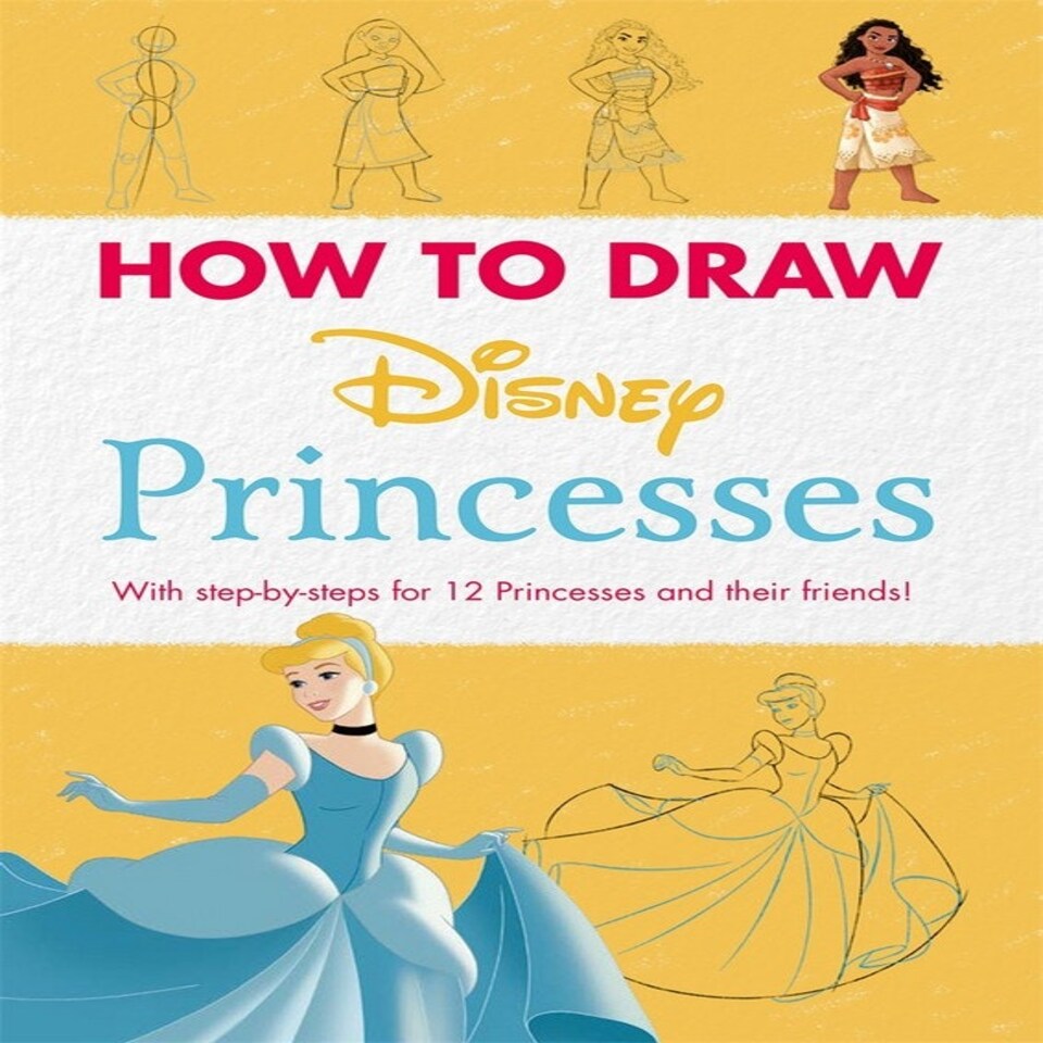 image 1 of How To Draw Disney Princesses