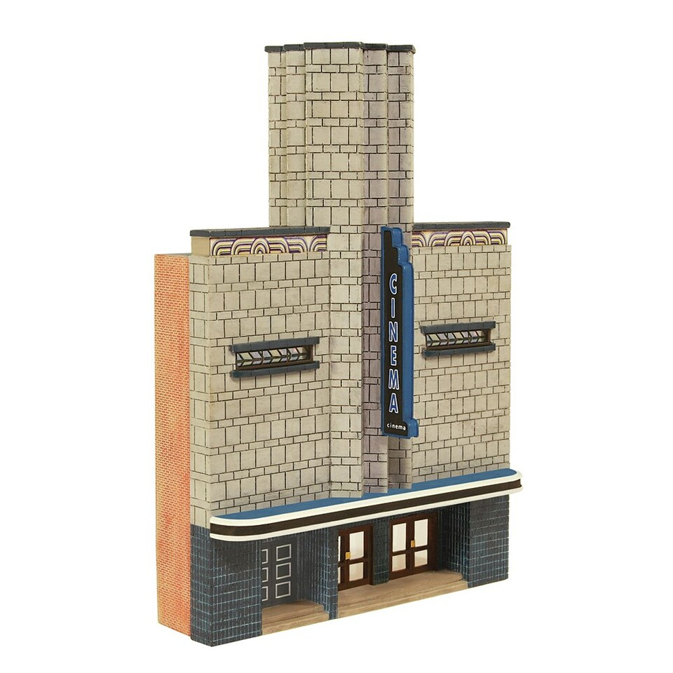 Bachmann Scenecraft Low Relief Cinema (Pre-Built)