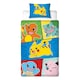 image 2 of Pokemon Retro Duvet Cover Set | Multi | Multicoloured | Single | 1