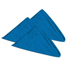 Square Crushed Velvet Napkins, Cloth with Hemmed Edges Napkins - 20 Inch