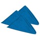 image 1 of Square Crushed Velvet Napkins, Cloth with Hemmed Edges Napkins - 20 Inch