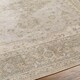 image 3 of LIVABLISS Lillian-Washable Traditional Vintage Boho Round Rug Ø200 cm | Orange Brown