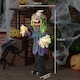 image 5 of HOMCOM 106cm 45 Pumpkin Outdoor Halloween Decoration, Halloween Animatronic with Sound Activated, Light Up Eyes, Music, Animated Prop for Haunted House
