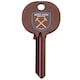image 1 of West Ham United FC Door Key - Multicoloured - One Size | Multi