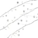image 1 of ValueLights Plastic Diamond Gems White Indoor Christmas String Light | Clear