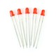 image 1 of Gaugemaster Electric Red 3mm 12v LEDs (5) - Use GM76 Resistors