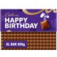 image 2 of Cadbury Dairy Milk Happy Birthday Chocolate Bar 850g