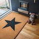 image 6 of Nicola Spring Coir Door Mat - 90 x 60cm - Black Star