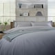 image 5 of Luxurious 400 Thread Count Deluxe Cotton Duvet Cover Set | White | King