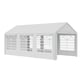 image 1 of Outsunny 6m x 3m Heavy Duty Carport Outdoor Car Canopy Shelter Party Tent