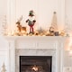 image 2 of Living and Home Santa Claus Standing Doll Plush Toy  Christmas Ornament