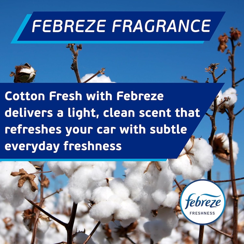 image 1 of Flash Car Care All-Purpose Interior Cleaner - Febreze Cotton Fresh Scent 3 x 500ml