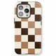 image 1 of Chocolate Check Phone Case | Brown | iPhone 13 Mini
Tough | iPhone 13 Mini
Tough