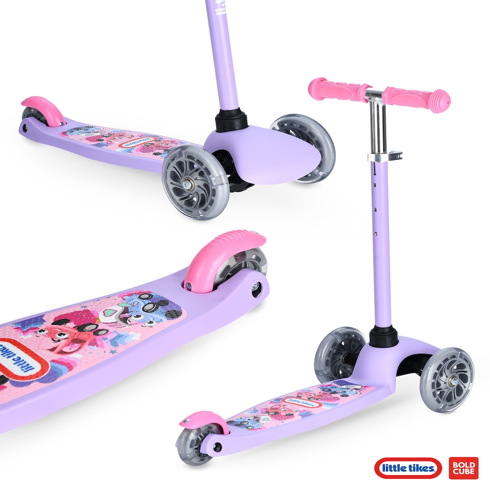 image 1 of Kids 3 Wheel Scooter | Purple | Purple