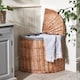 image 2 of Corner Laundry Basket with Lining N/A