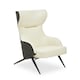 image 1 of Interiors by Premier Ivory Arm Chair Cream
