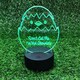 image 4 of Easter Hatchling Clear Acrylic Sign with LED Light Base