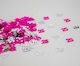 image 2 of 25th Birthday Confetti Pink & Silver 4 pack x 14 grams birthday decoration Foil Metallic 4 pack