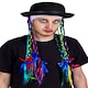 image 1 of Pack of 6 80's Chameleon Hat Multi | One Size