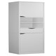 image 2 of 2 Door 1 Drawer Bathroom Cabinet Brown | Oak / Oak