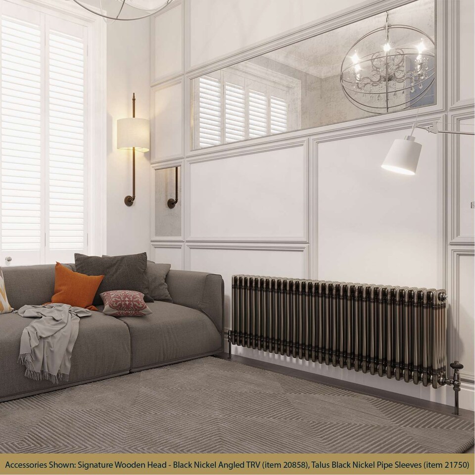 image 1 of Alpha - Raw Metal Column Radiator H500mm x W1340mm 4 Column