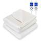 image 6 of MONHOUSE Premium Soft Fleece Electric Blanket - Heated Under Blanket - King150x200cm - Fitted Heated Mattress Cover - Machine Washable - 9 Heat Settings