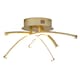 image 1 of BHS Aalto LED Cross Arm Ceiling Light | Gold | Satin Brass | 1