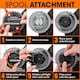 image 8 of Terratek 20V Cordless Grass Trimmer 2-in-1 Strimmer with Blades, Spool & Fast Charge | Grey | Grey | 1