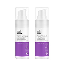 Skin Superfood Aloe Vera & Lavender Foaming Cleanser 150ml Twin Value Savings Pack