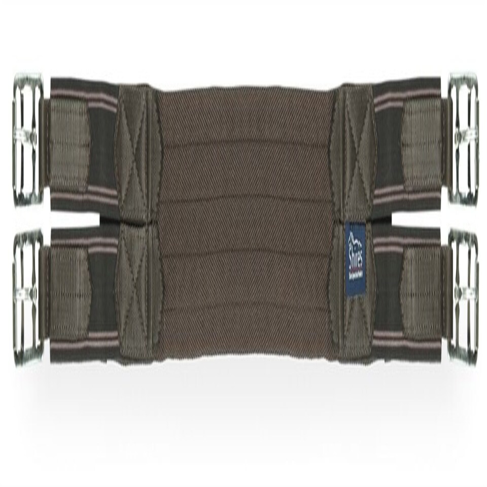 image 1 of Shires Elasticated Burghley Girth Brown | Size: 40 Inch
Colour: Brown